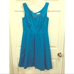 Calvin Klein turquoise dress size 8